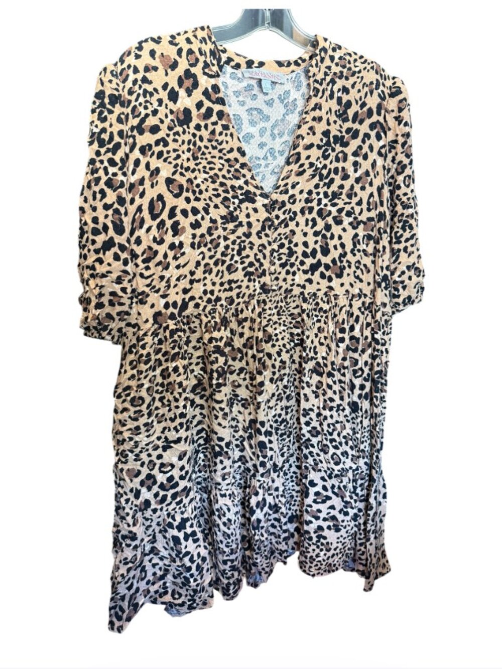 Destination Maternity Leopard Print Tunic Size Large